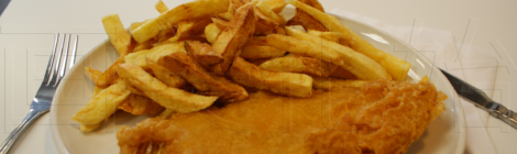 Fish 'n Chips in Douglas (Isle of Man)